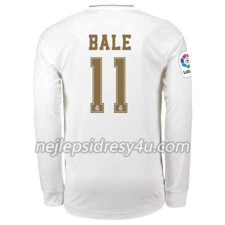 Fotbalový Dres Real Madrid Gareth Bale 11 Domácí 2019/20 Dlouhý Rukáv